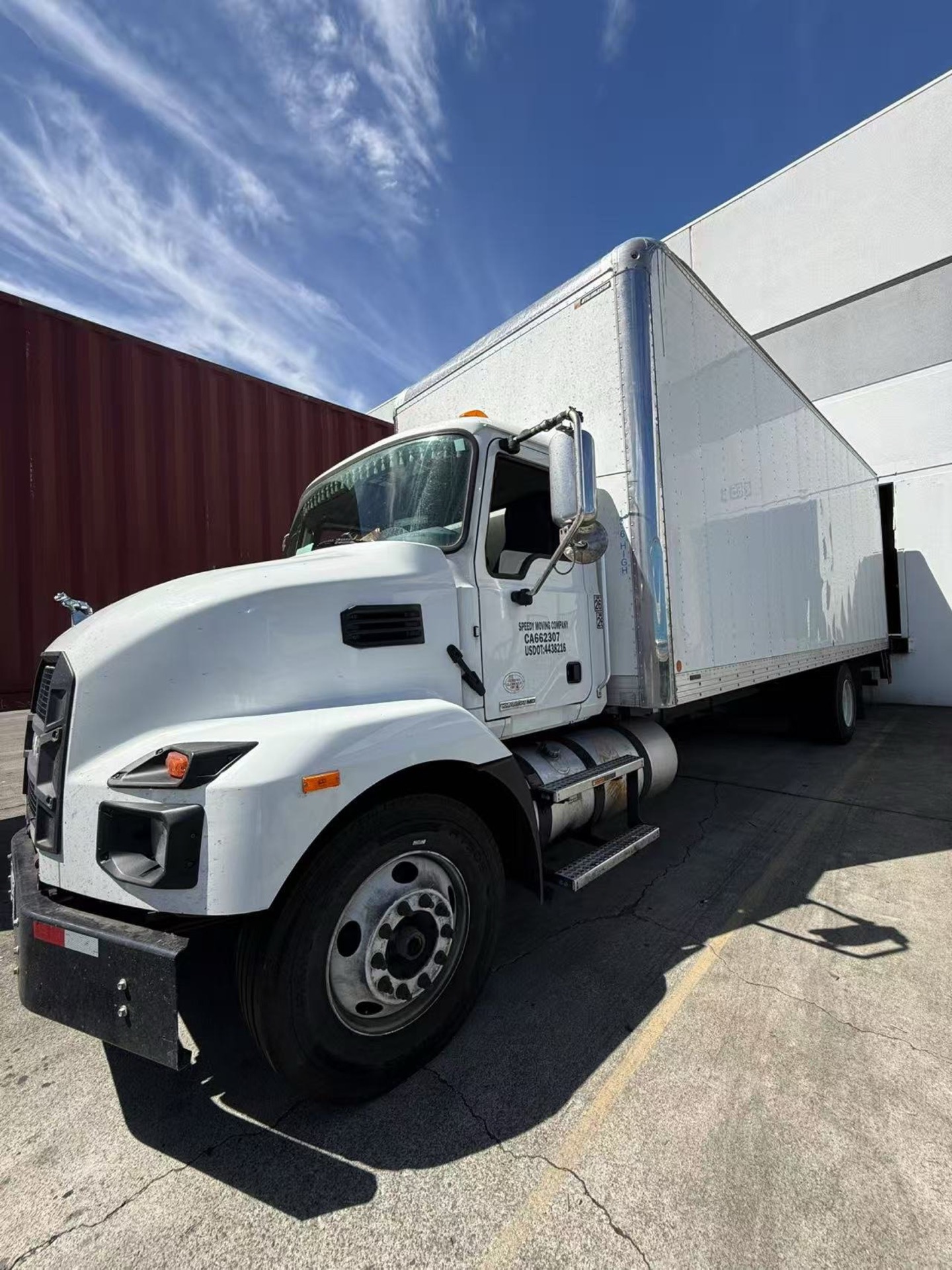 Speedy Moving trucks ready for Bay Area residential moving jobs